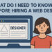 hiring a web designer